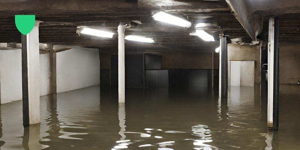 Basement flooding from groundwater infiltration